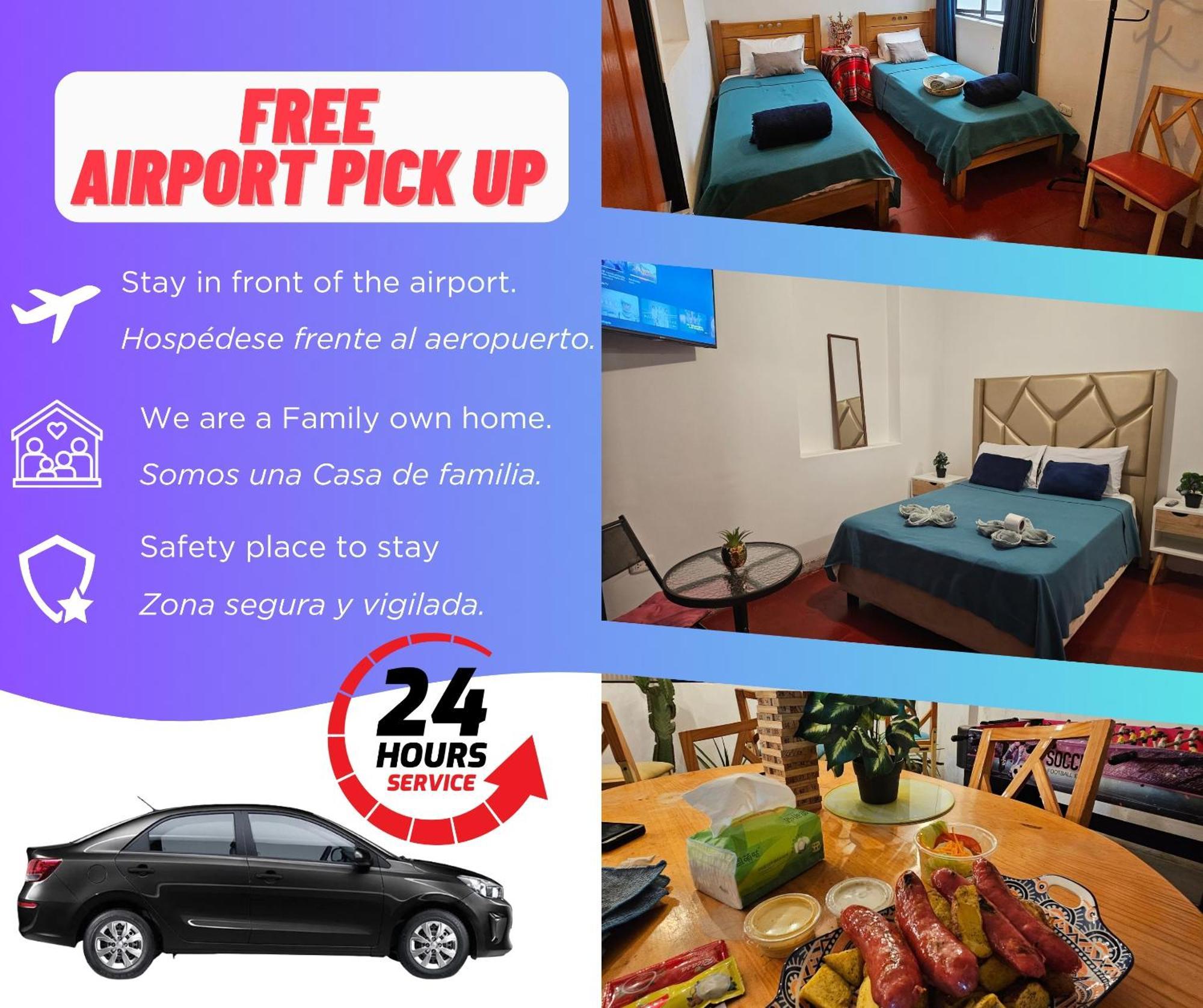 Lima Airport Hostel With Free Airport Pick Up Callao Exterior photo